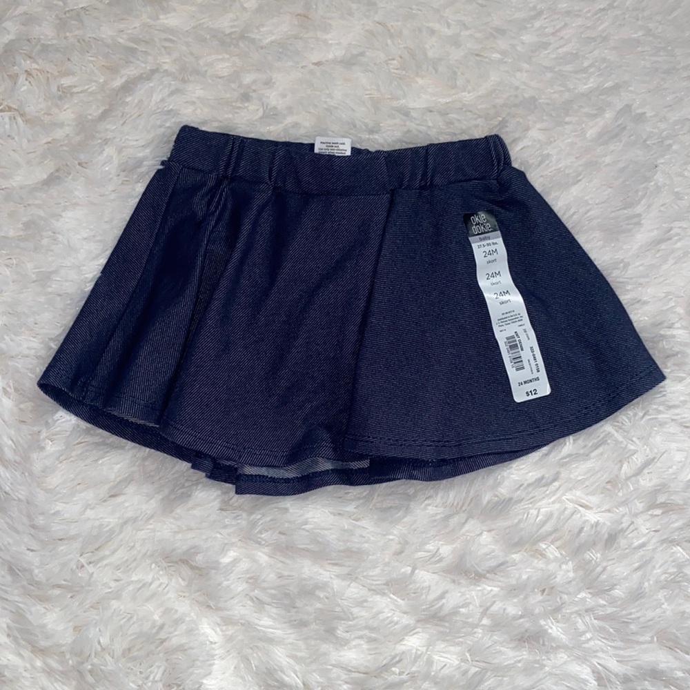 okie dokie skort size 24m